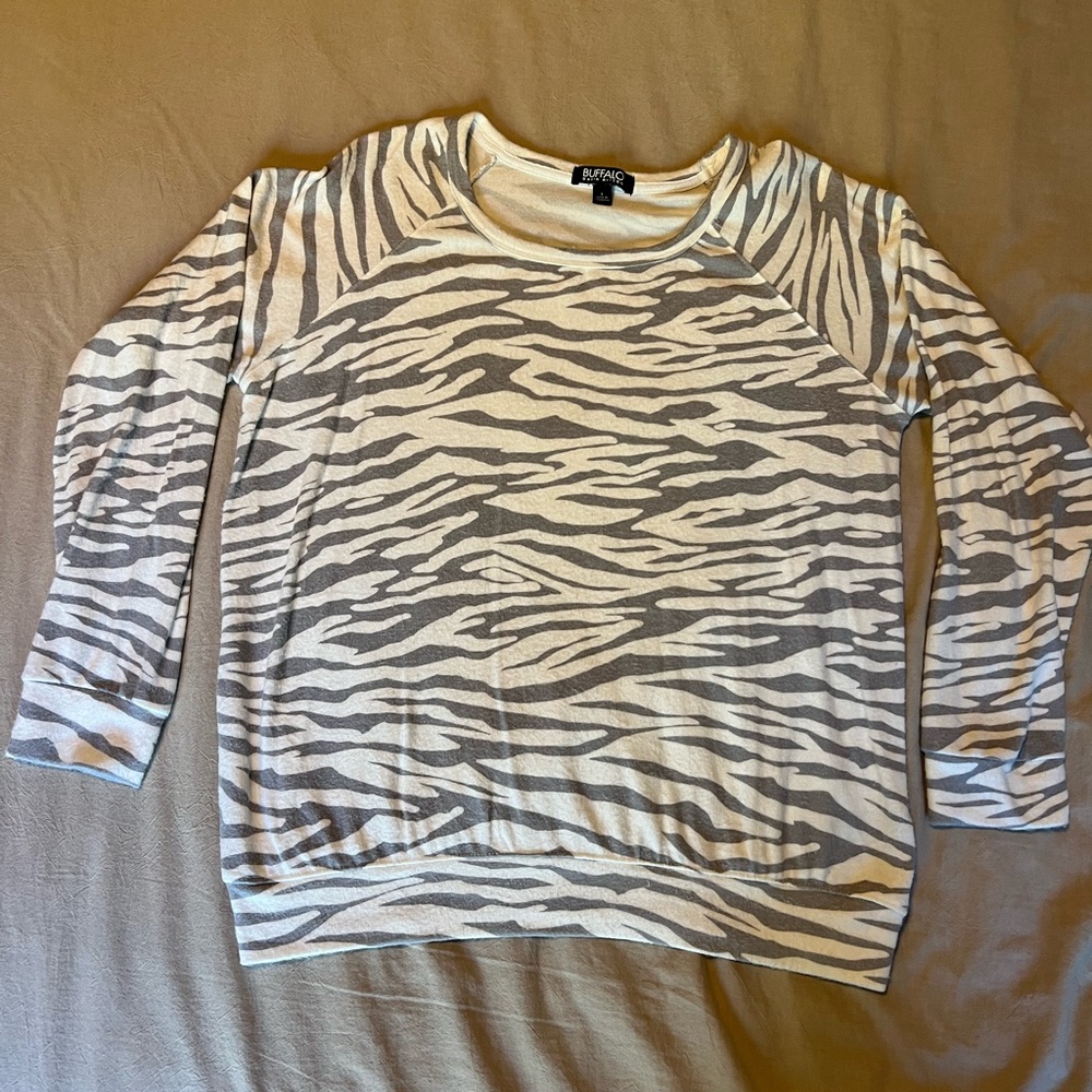 Long sleeve loose fit T shirt